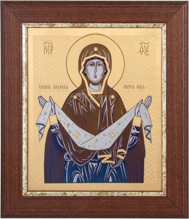 Икона "Покров Пресвятой Богородицы" Златоуст