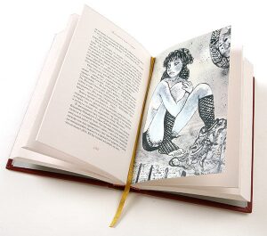 Книга в кожаном переплёте "Русская венера"