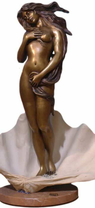 Bronze statuette "The Birth of Venus"