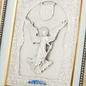 Icon "Guardian Angel" silvering