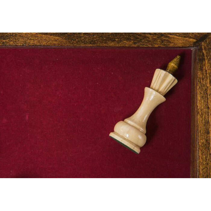 Chess made of beech "Tournament-2" small, inlaid