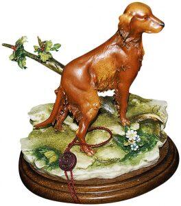 Statuette "Irish Setter"