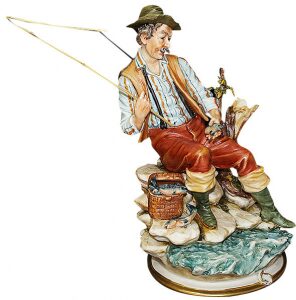 The statuette "The Fisherman"