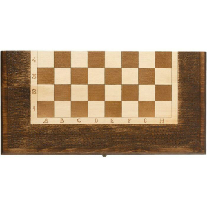 Carved chess, backgammon and checkers from the beech "Path" medium