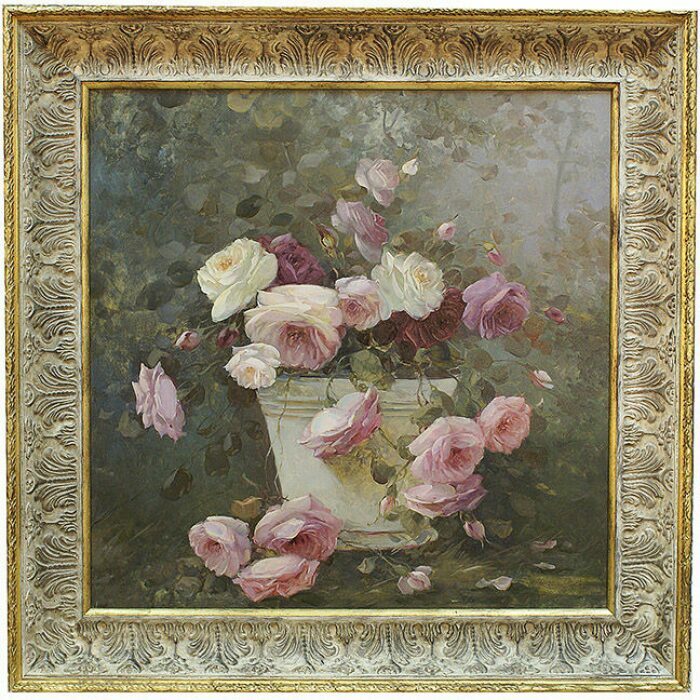 Painting "Roses in a pot" by Masson