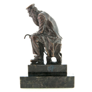 Bronze sculpture "The Sage"