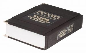 The leather-bound book "The Torah of Haftaroth"