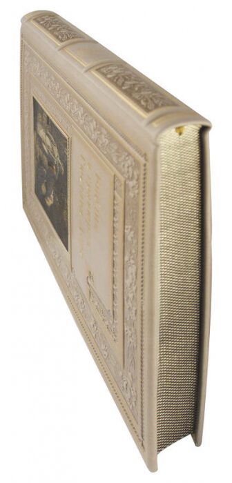 Книга в кожаном переплете "Библия в гравюрах Гюстава Доре" Златоуст