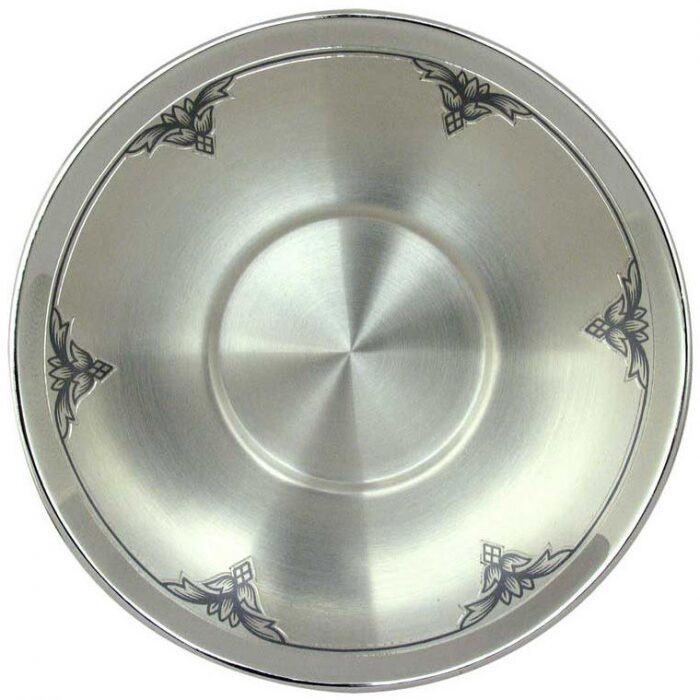 Silver saucer