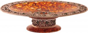 Amber dish "Oriental fairy tale"