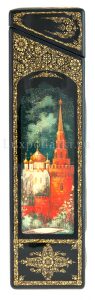 The case for the bottle "Moscow" (Palekh)