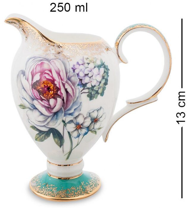 Чайный сервиз "Цветок Неаполя" на 6 персон (15 предметов)