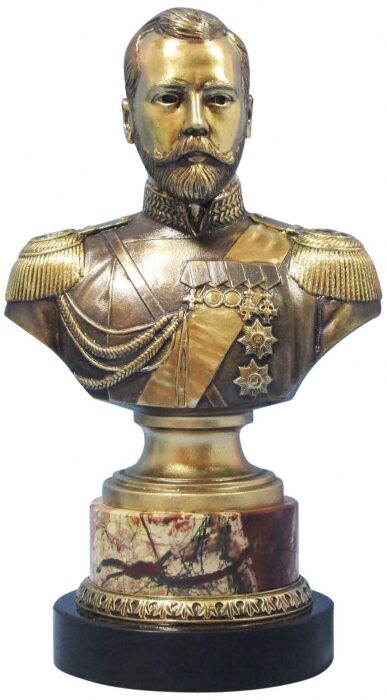 Статуэтка из бронзы "Николай 2"