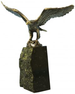 Статуэтка из бронзы "Орел" малая