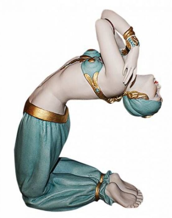 Statuette "Turkish woman dancing", color: multicolored