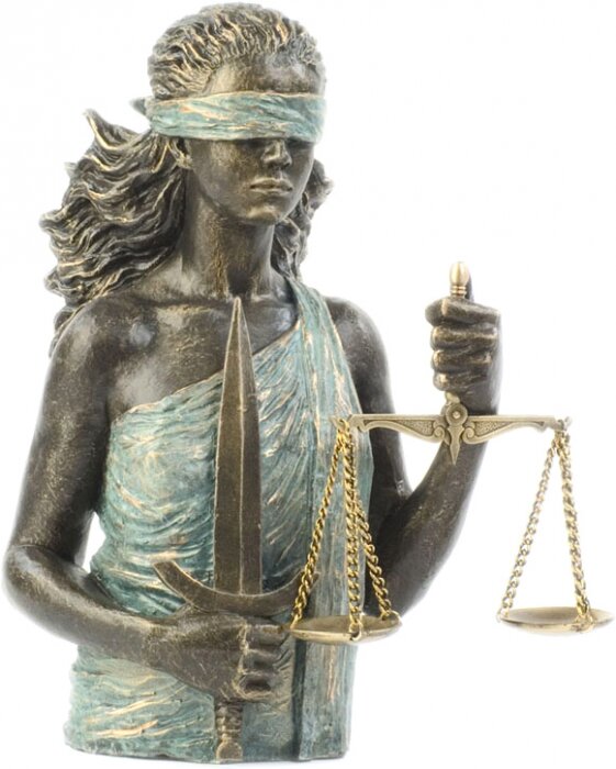 Скульптура "Справедливость" (Justness)