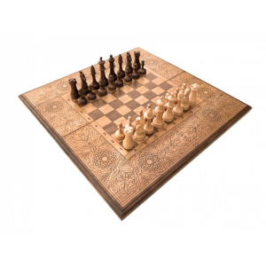Chess + backgammon "Modern 2" 50