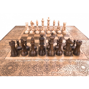 Chess + backgammon "Modern 2" 50