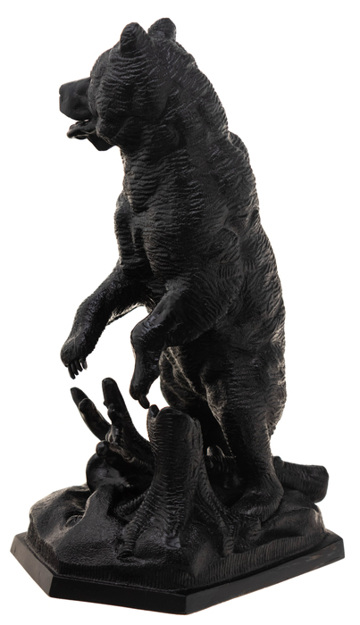 Скульптура "Медведь у пня" чугун