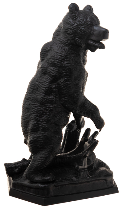 Скульптура "Медведь у пня" чугун