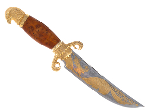 Нож сувенирный "Сокол" Златоуст
