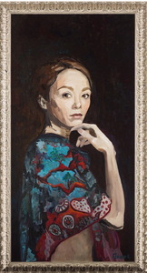 Oil painting "Self-portrait" on canvas