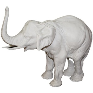 Статуэтка "Слон" белая