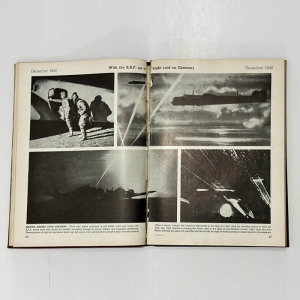 The book "The Second World War in photographs" in English, London, 1946