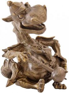 Статуэтка бронзовая "Дракон" из серии "Восточный календарь"