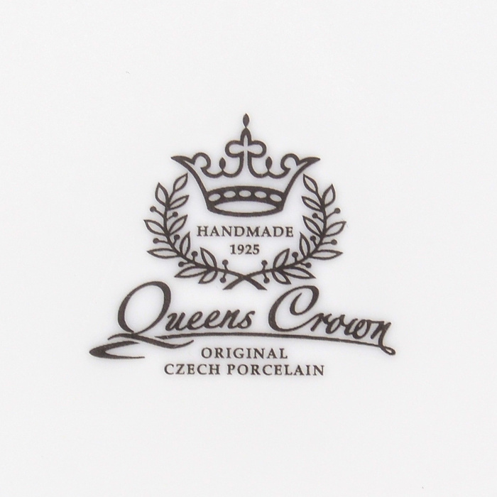 Чайный сервиз на 6 персон "Queen's Crown Aristokrat. Охота красная" 15 предметов