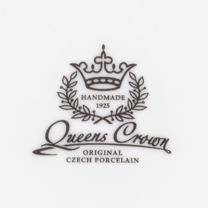 Фруктовница на ножке "Queen's Crown. Золотая роза"