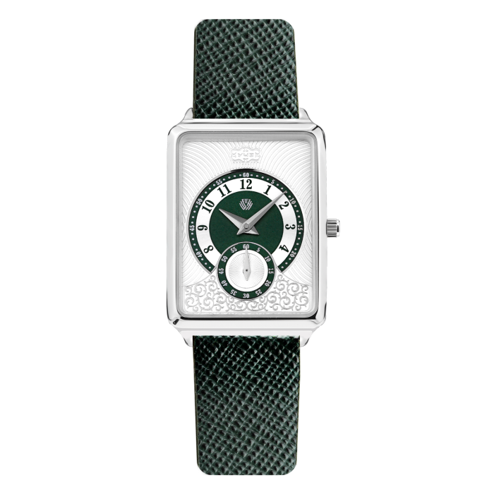 UCHZ Vintage Quartz Wrist Watch with Green Strap