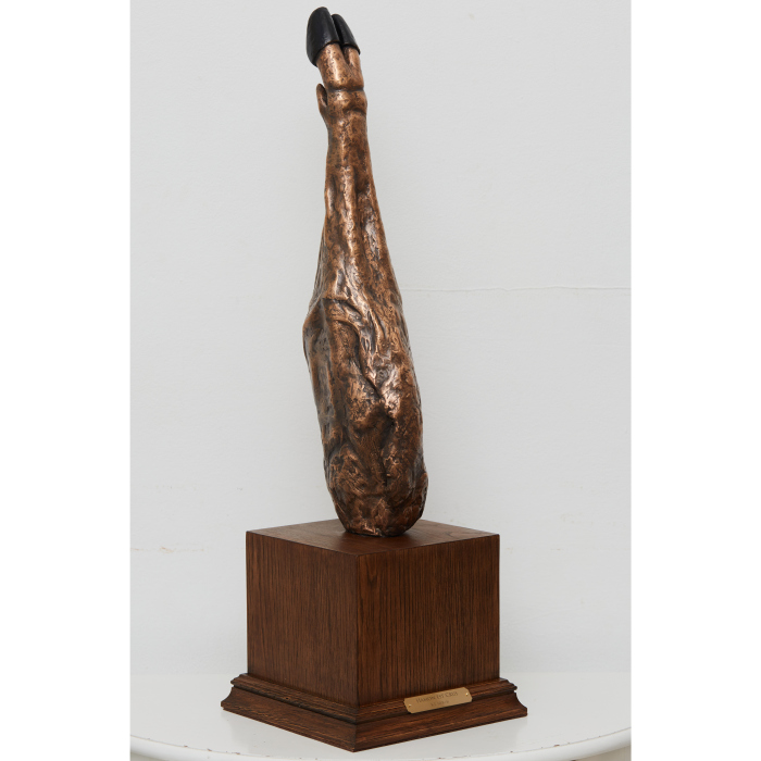 Bronze sculpture "Hamon est Crus" hamon's foot