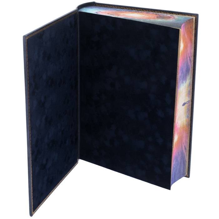 Leather-bound gift book "Cosmonautics"