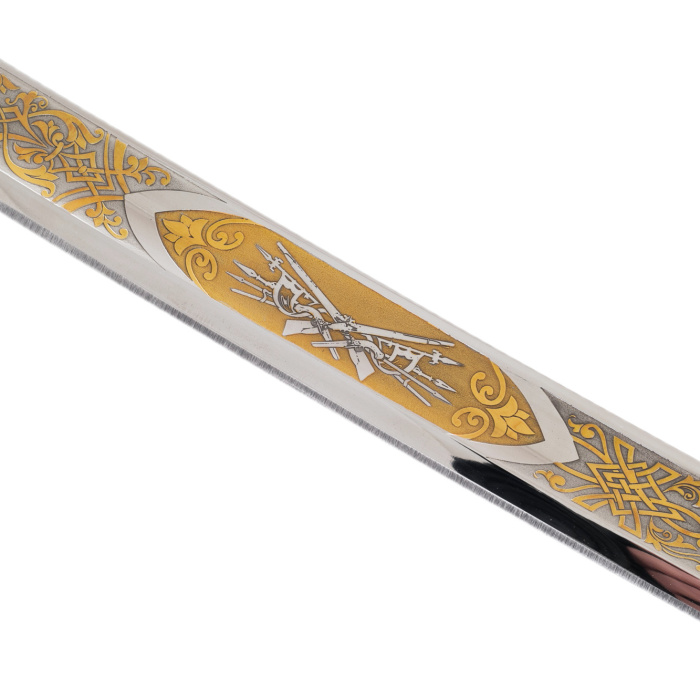 Cossack saber "Ataman" with a cover, Zlatoust