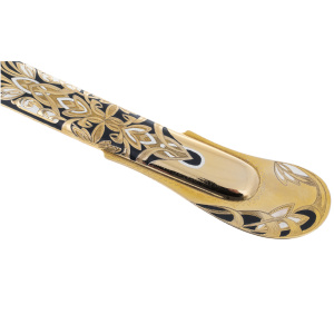 Saber "European" with enamel and stingray leather, Zlatoust