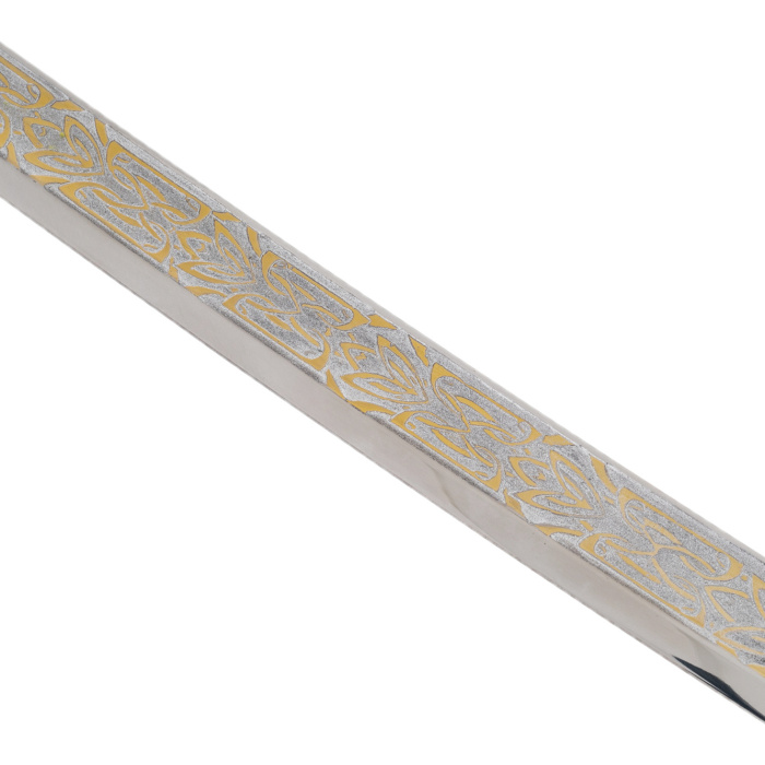Saber "European" with enamel and stingray leather, Zlatoust