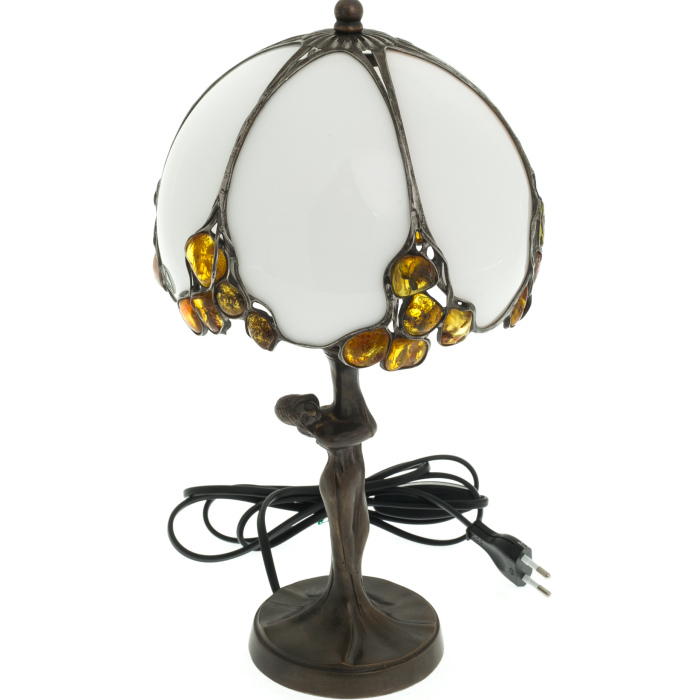Лампа из янтаря "Грозетто"