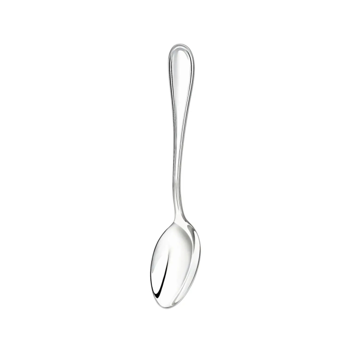 Серебряный столовый набор "Капелька": вилка, ложка, нож, чайная ложка, на 6 персон, 24 предмета