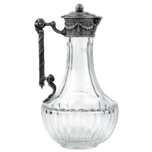 Silver jug "Triumphal" with blackening