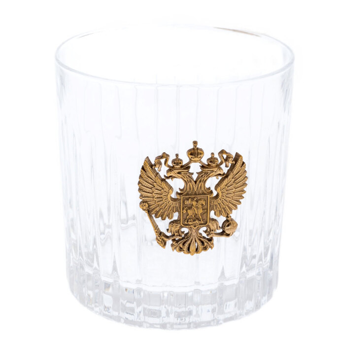 Набор бокалов для виски "Герб России" на 6 персон