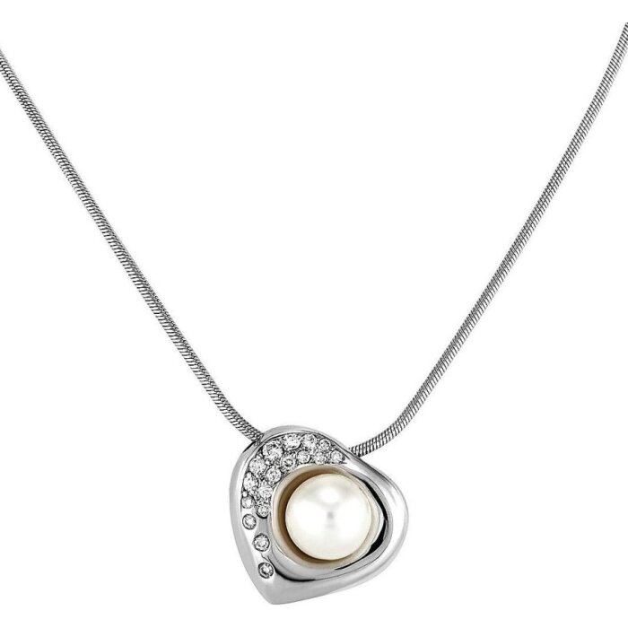 Ожерелье из белого золота "Tropiques" с бриллиантам и жемчугом