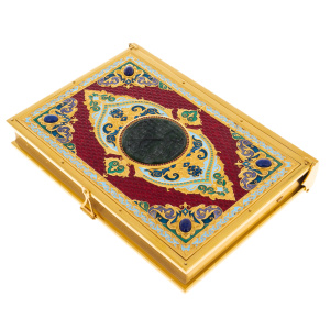 Коран объемный "Восток"с эмалью,  Златоуст