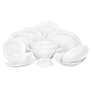 Bernadotte dinner set for 6 people, 25 items