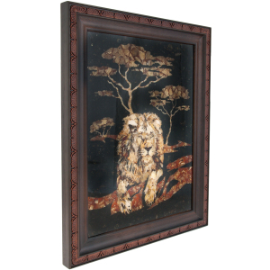 Amber panel "Lion"