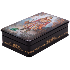 Pavlov's Frog Princess jewelry box, Fedoskino