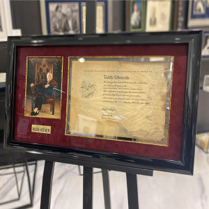 Diploma signed by Hugh Hefner