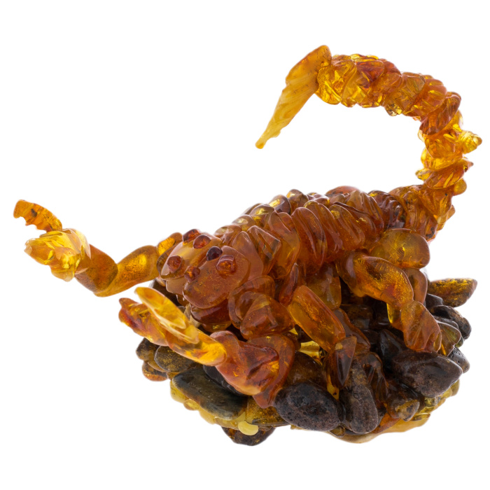 Souvenir of amber "Scorpion"