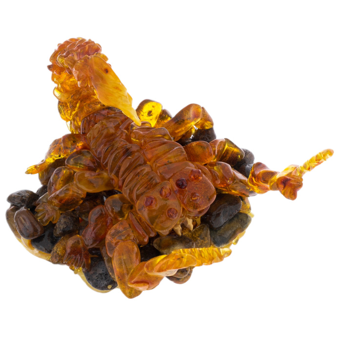 Souvenir of amber "Scorpion"