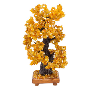 Souvenir amber tree "Oak"